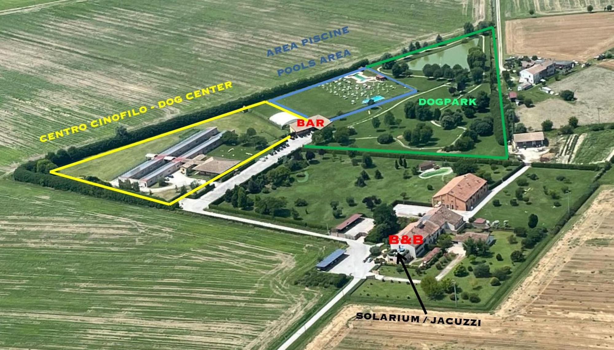 Agriturismo Delizia D'Este Francolino エクステリア 写真